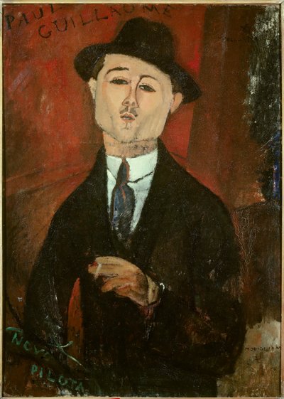 Paul Guillaume portréja alkotó: Amedeo Modigliani