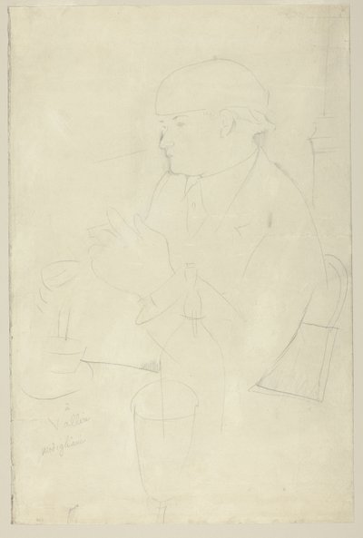 Vallin portréja alkotó: Amedeo Modigliani