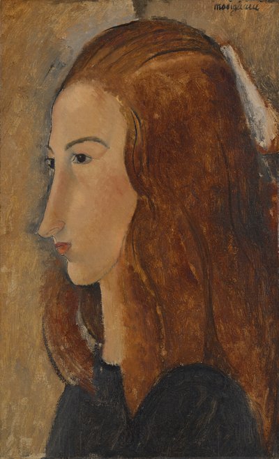 Egy fiatal nő portréja alkotó: Amedeo Modigliani