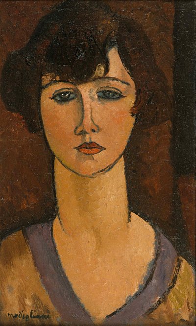 Elisabeth Fuss-Amoré portréja alkotó: Amedeo Modigliani