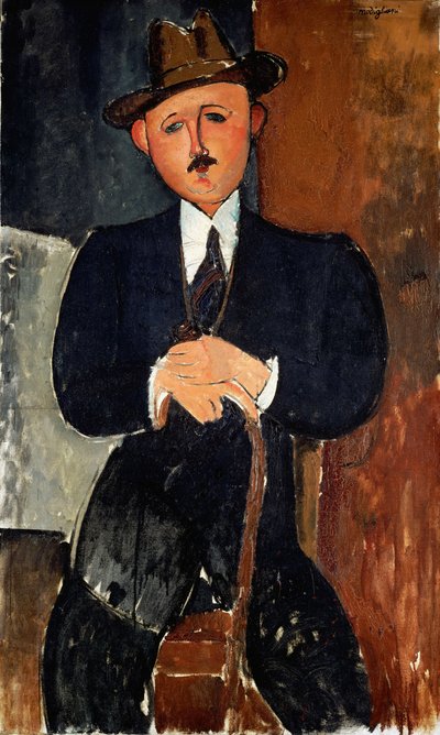 Ülő ember alkotó: Amedeo Modigliani