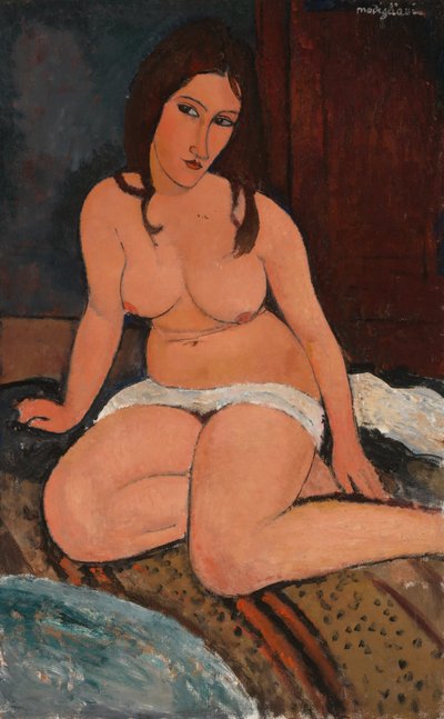 Ülő akt alkotó: Amedeo Modigliani
