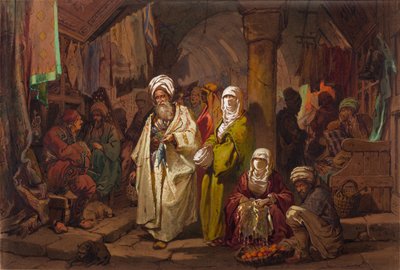 A Nagy Bazár alkotó: Amedeo Preziosi