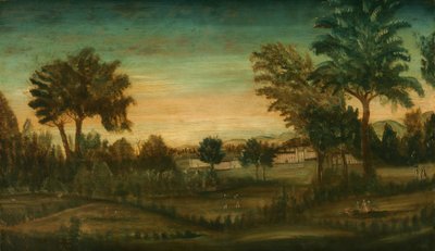 Táj épületekkel alkotó: American 18th Century
