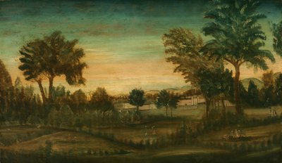 Táj épületekkel alkotó: American 18th Century