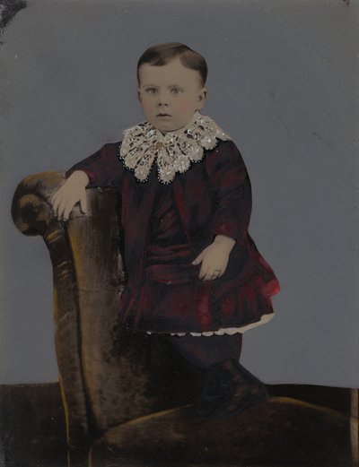 Egy fiú portréja alkotó: American 19th Century