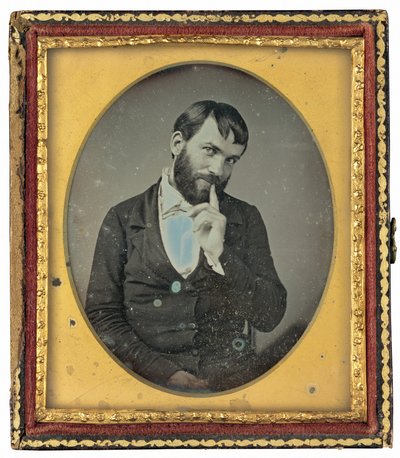 Egy férfi portréja alkotó: American 19th Century