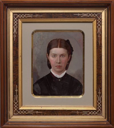 Egy nő portréja alkotó: American 19th Century