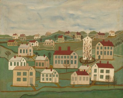 Huszonkét ház és egy templom alkotó: American 19th Century