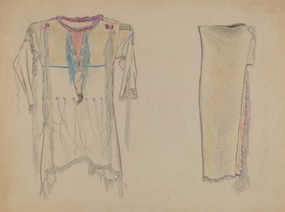 Buckskin ing és leggings alkotó: American 20th Century