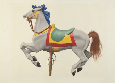 Körhinta ló alkotó: American 20th Century