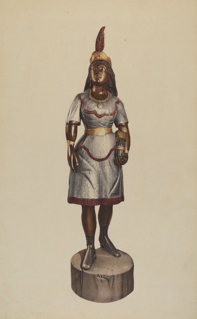 Szivarbolt Pocahontas alkotó: American 20th Century