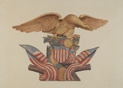 Fenyődísz (sas) alkotó: American 20th Century