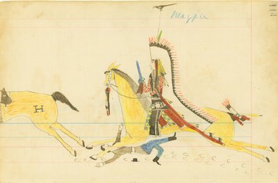 Szarka, Üvöltő farkas, Déli Cheyenne alkotó: American Native