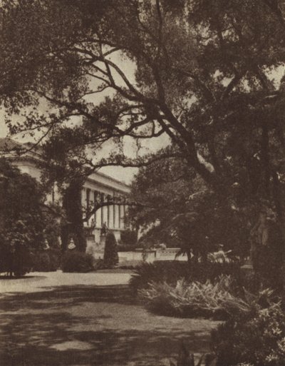 Kalifornia: Huntington Library (f/w fotó) alkotó: American Photographer (after)