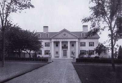 Charles A Platt: Villasera, The East Elevation (f/w fotó) alkotó: American Photographer (after)