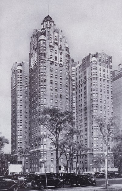 Chicago: Chicago egyik apartmanszállodája (f/w fotó) alkotó: American Photographer (after)