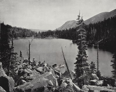 Green Lake, Colorado (f/w fotó) alkotó: American Photographer (after)