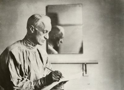 Harvey Cushing, idegsebész, portré (f/w fotó) alkotó: American Photographer (after)