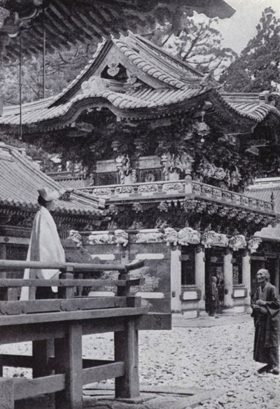 Yakushi buddhista templomának csodálatos szobrai (f/w fotó) alkotó: American Photographer (after)