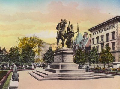 New York: Sherman tábornok szobra, The Plaza (fotó) alkotó: American Photographer (after)