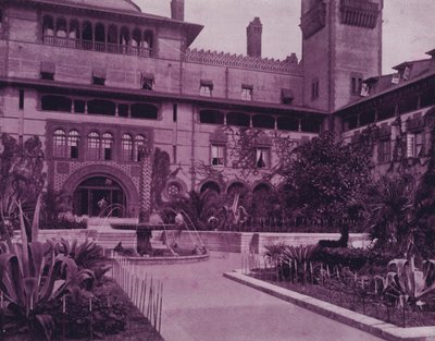 Ponce De Leon Hotel, St Augustine, Florida (f/w fotó) alkotó: American Photographer (after)