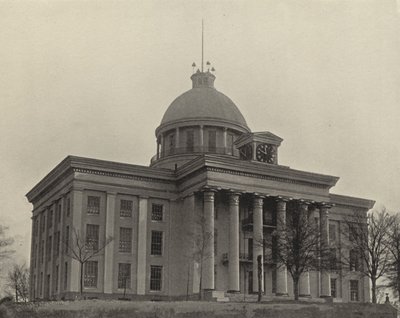 State Capitol Building, Montgomery, Alabama (f/w fotó) alkotó: American Photographer (after)