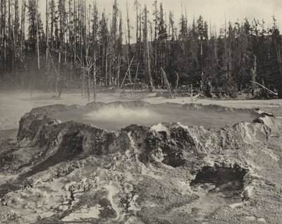 The Punch Bowl, Yellowstone Nemzeti Park (f/w fotó) alkotó: American Photographer (after)
