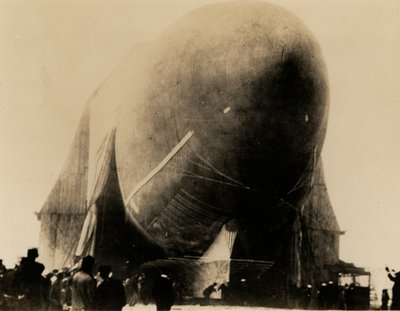 Walter Wellman 1907 júniusában Amerikával együtt visszatért a Spitzbergákra (f/w fotó) alkotó: American Photographer (after)