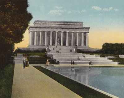 Washington DC: Lincoln Memorial (fotó) alkotó: American Photographer (after)