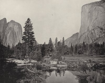 Yosemite Valley, Kalifornia (f/w fotó) alkotó: American Photographer (after)