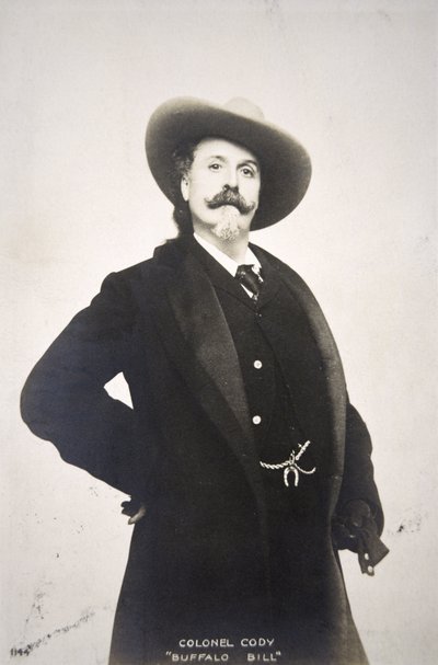 Buffalo Bill (1846-1917) képeslap alkotó: American Photographer