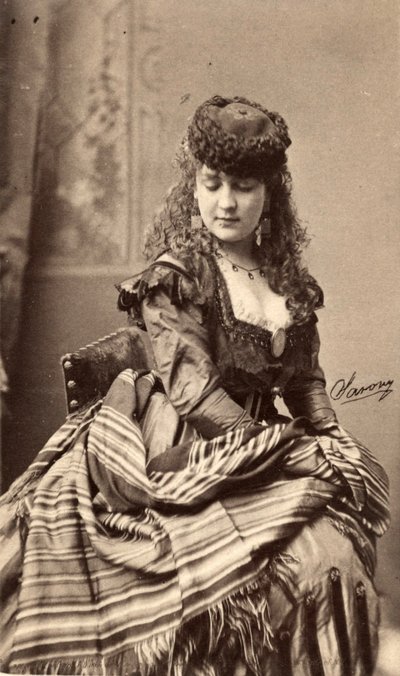 Adah Isaacs Menken színész kabinetkártya képe alkotó: American Photographer