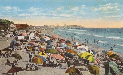 Kalifornia: Crystal Pier, Santa Monica, Kalifornia (színes fotó) alkotó: American Photographer