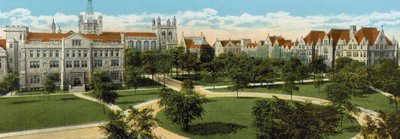 Campus, University of Chicago (színes fotó) alkotó: American Photographer