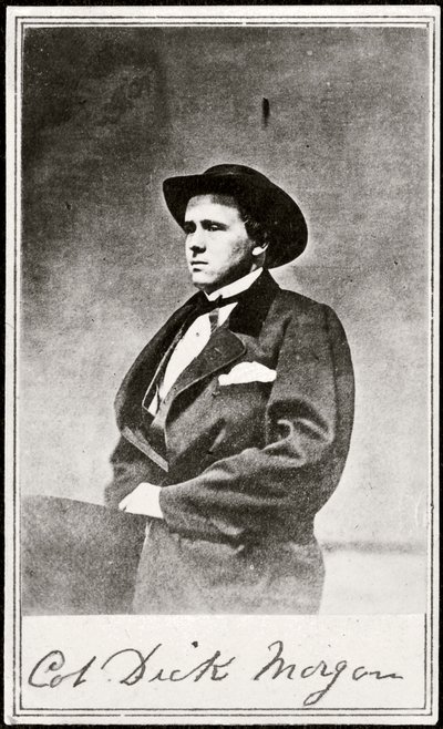 Dick Morgan ezredes (fekete-fehér fotó) alkotó: American Photographer