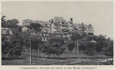 "Jelen helyen van a Hotel Castleton" (f/w fotó) alkotó: American Photographer