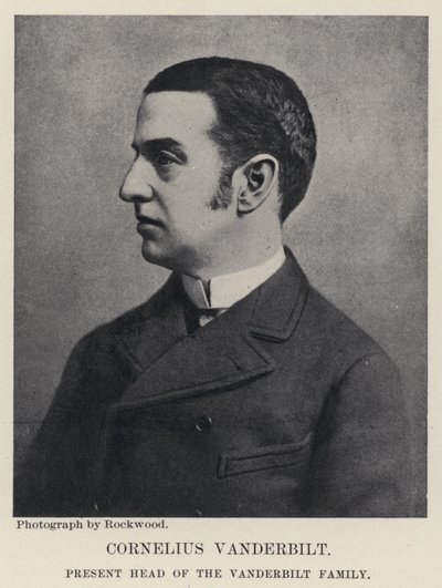 Cornelius Vanderbilt (f/w fotó) alkotó: American Photographer