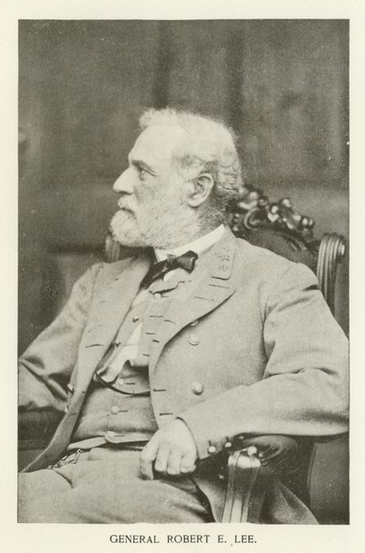 Robert E Lee tábornok (fekete-fehér fénykép) alkotó: American Photographer