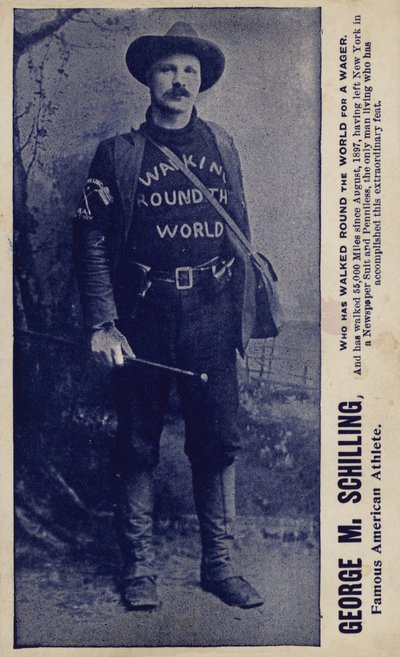 George M Schilling, híres amerikai sportoló (fekete-fehér fotó) alkotó: American Photographer