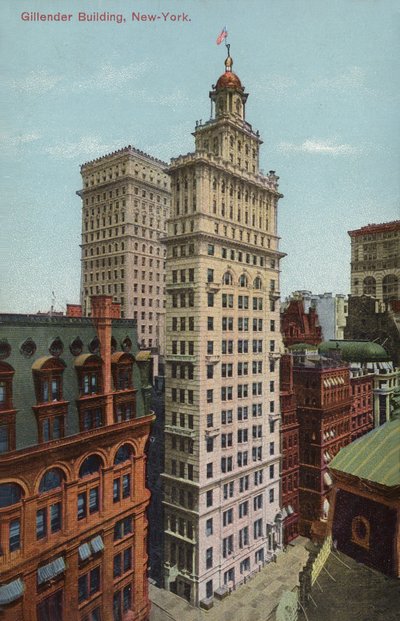 Gillender Building, New York, USA (színes fénykép) alkotó: American Photographer