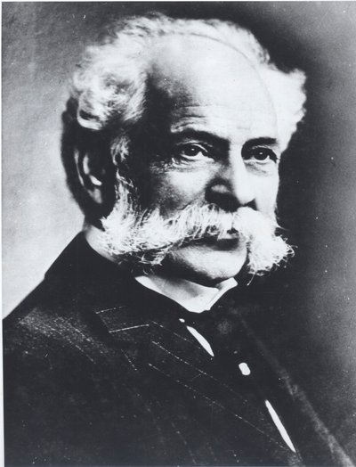 Henry J. Heinz, a feldolgozott élelmiszereket gyártó cég alapítója, 1900 körül (f/w fotó) alkotó: American Photographer