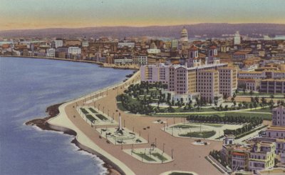 Hotel Nacional, Parque del Maine, National Hotel, Maine Park (színes fotó) alkotó: American Photographer