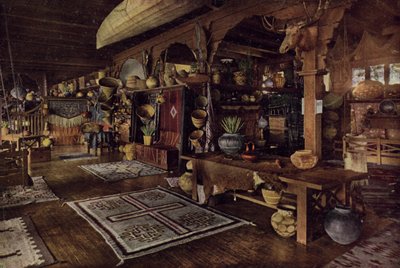Interior Indian Building, Albuquerque, New Mexico (színes fotó) alkotó: American Photographer