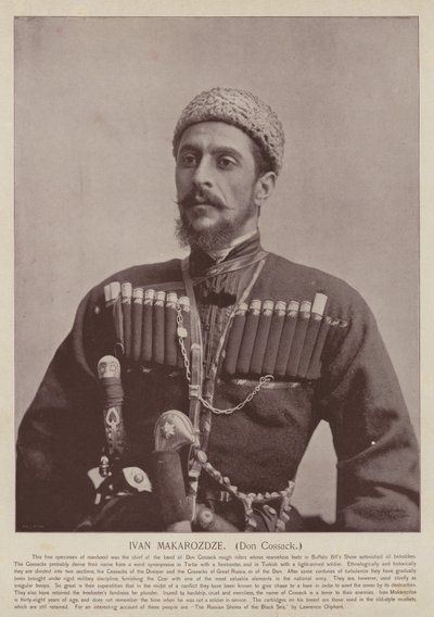 Ivan Makarozdze, doni kozák alkotó: American Photographer