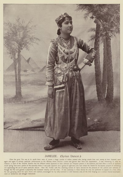 Jamelee, szír táncos alkotó: American Photographer