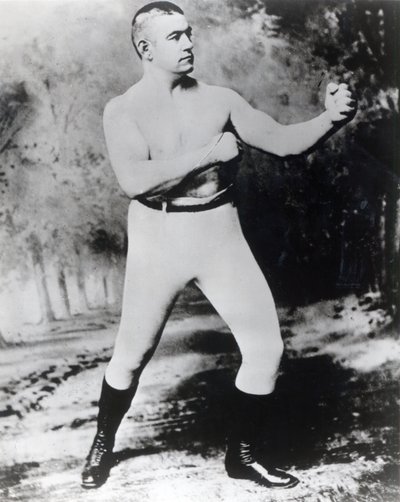 John L. Sullivan (f/w fotó) alkotó: American Photographer