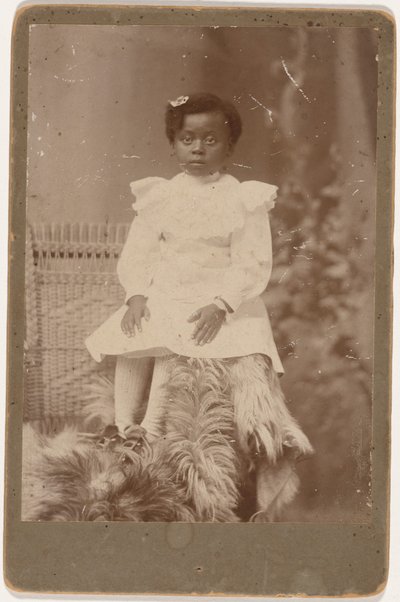 Lucile Norward,c. 1890 (fénykép) alkotó: American Photographer