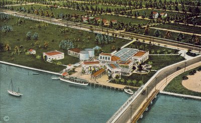 Miami, Florida, 1925 körül: (színes fotó) alkotó: American Photographer