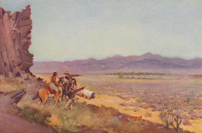 Mirage on the Desert, Arizona (színes fotó) alkotó: American Photographer
